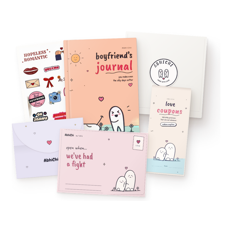 Boyfriend Journal Kit